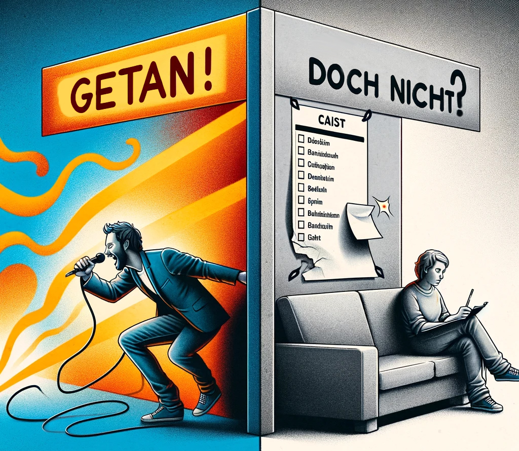 Gesagt, getan – oder etwa doch nicht?